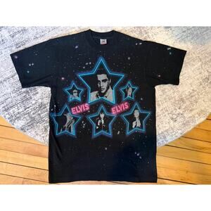 Vintage 90s Elvis Presley - size Large